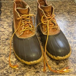 6" Ankle LL Bean Bean Boots (duck boots)